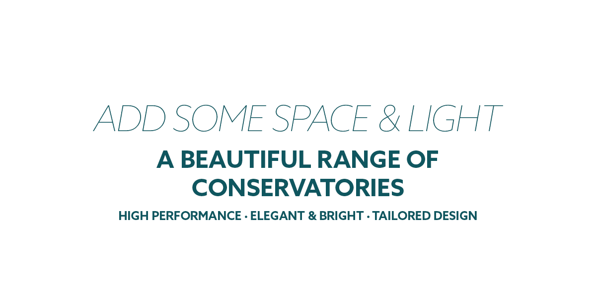 Conservatories - add some space and light